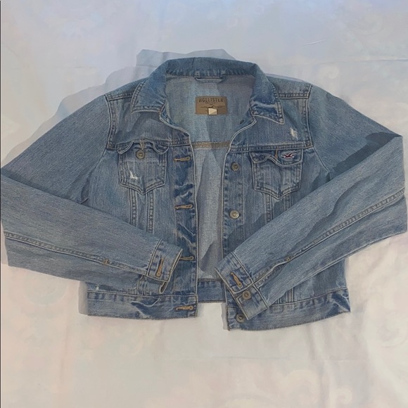 hollister jean jacket